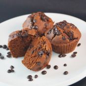 muffins - dark chocolate chip