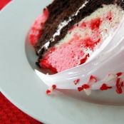 Chocolate Peppermint Stick Marshmallow Fantasy Cake