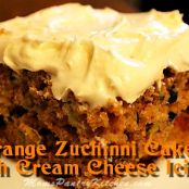 Orange Zucchini Cake