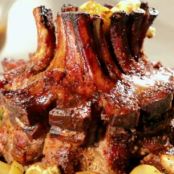 Pork Crown Roast with Royal Glaze and Gravy