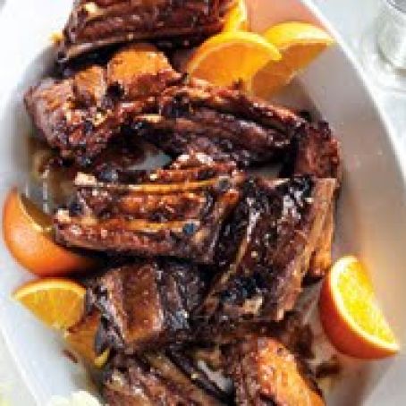 Ribs Baby Back - Brown Sugar & Orange-Glazed