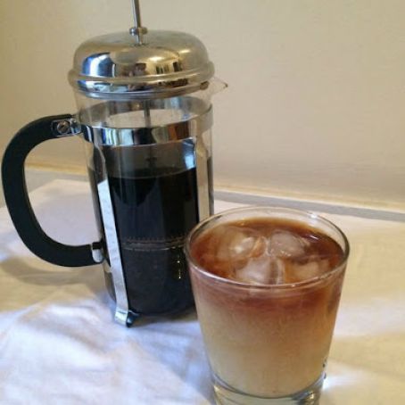 French Press Cold Brew Coffee