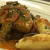 Creamy Chicken Paprika with Czech Potato Dumplings