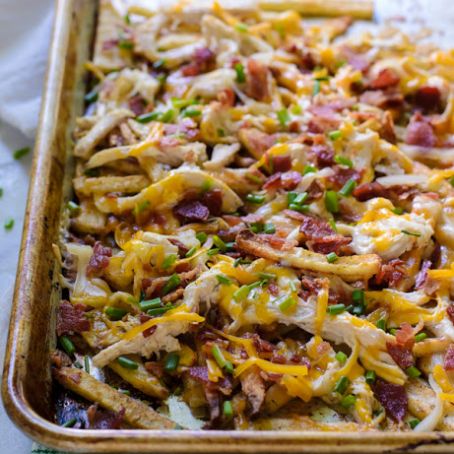 Chicken Bacon Ranch Fries