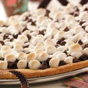 Chocolate Peanut Butter Pizza