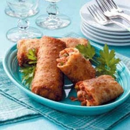 Pizza Egg Rolls