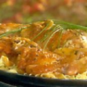 Braised Chicken Thighs with Button Mushrooms