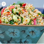 Thai Quinoa Salad with Fresh Herbs and Lime Vinaigrette