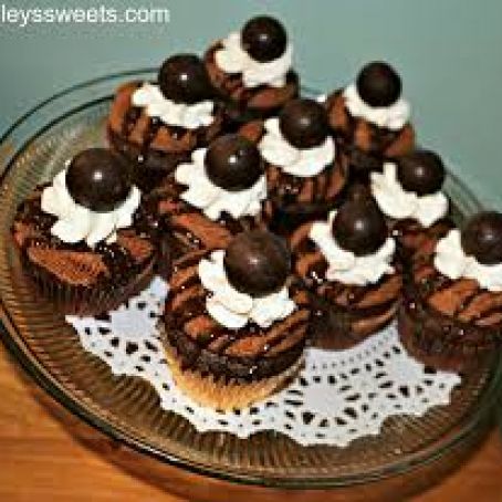 Lindt Truffle Chocolate Cupcakes