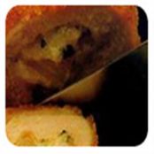 Chicken Breasts with Artichoke Cheese Stuffing