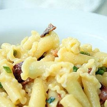 Garlic Scape Carbonara