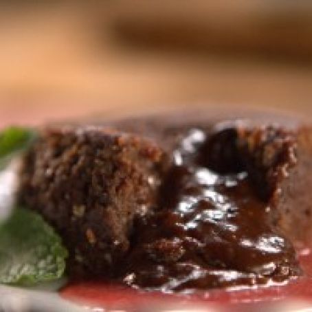 Dark Molten Lava Cakes