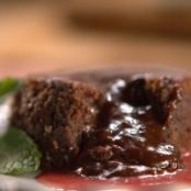 Dark Molten Lava Cakes