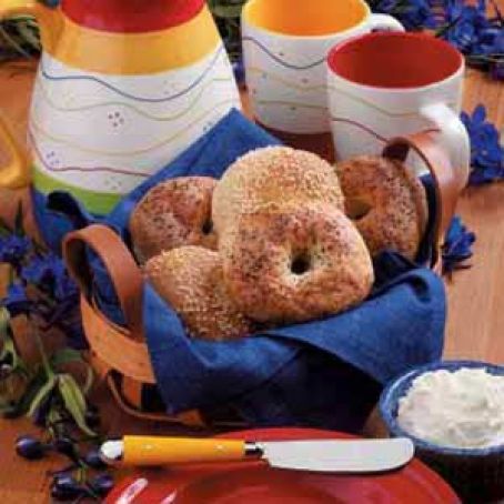 Homemade Bagels Recipe