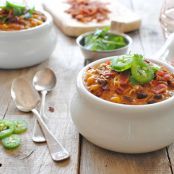 Jalapeno Popper Chicken Chili