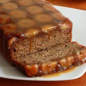 Caramel banana Upside Down Bread