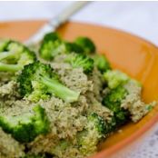 Broccoli Pesto with Quinoa