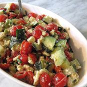 Cucumber Tomato Salad with Feta