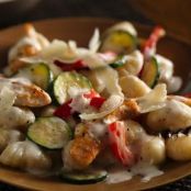 Easy Chicken Vegetable Alfredo