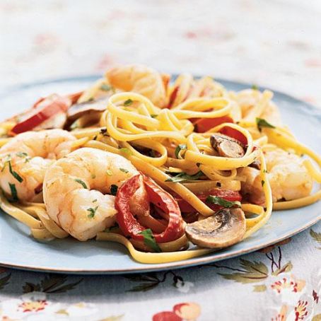 Cajun Shrimp Linguini