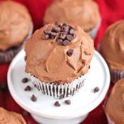 cupcakes - Moist Chocolate Cupcakes with a Special Chocolate Frosting