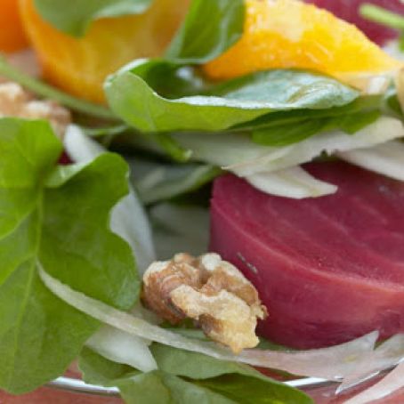 Roasted Beet & Walnut Salad
