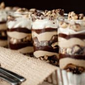 Tagalong Peanut Butter Parfaits