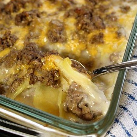 Hamburger and Potato       Casserole