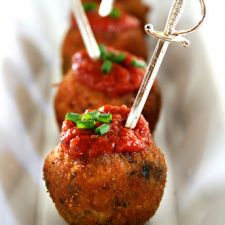 Vegan Pumpkin Arancini