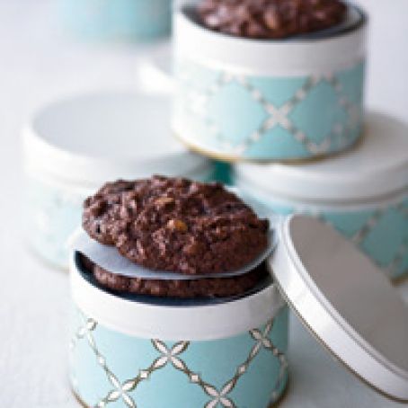 Cherry-Nut Mudslides Cookies