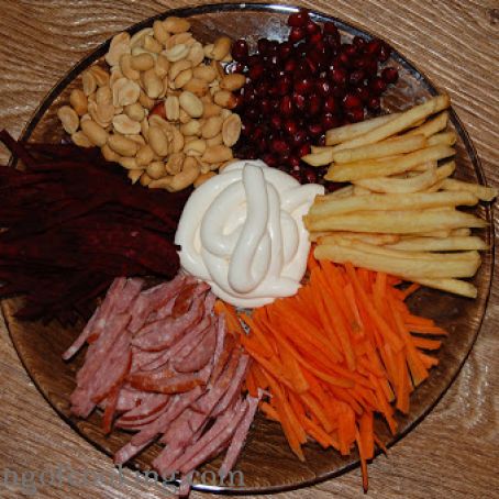 Rainbow Easter Salad