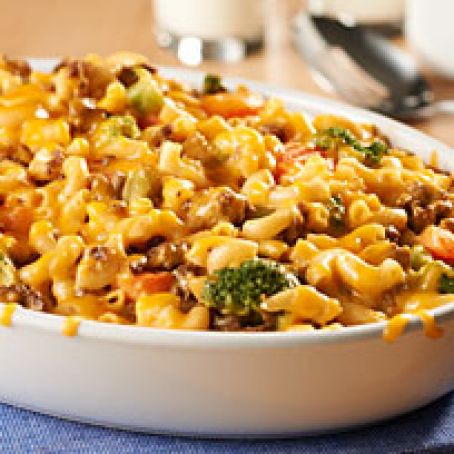 Zesty Cheeseburger Mac Casserole