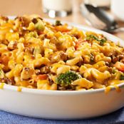 Zesty Cheeseburger Mac Casserole