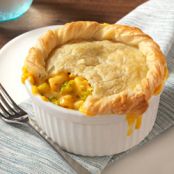 Easy, Peasy, Mac and Cheesy Kickin Pot Pie