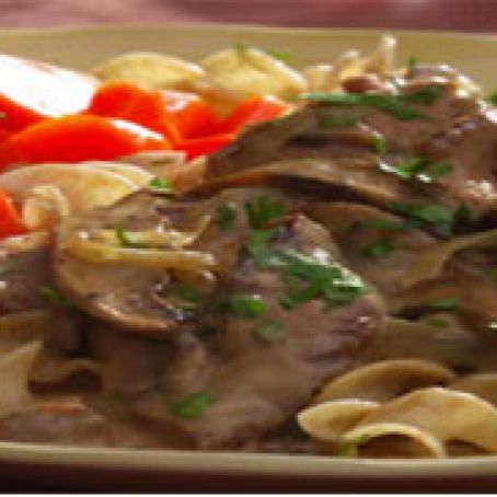 Beef Stroganoff
