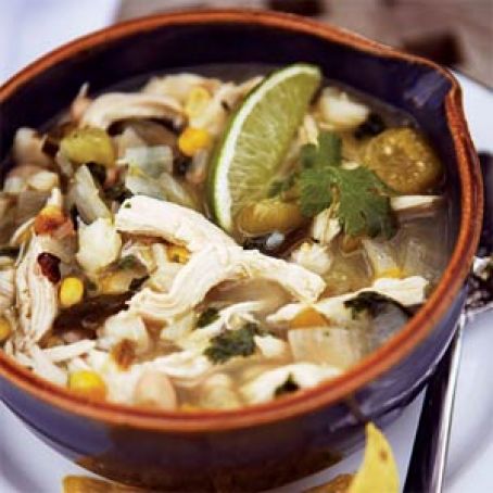 Green Chili Chicken Stew