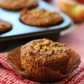 Whole Grain Apple Nut Muffins
