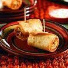 Mini Crab and Cream Cheese Flautas