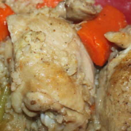 Chicken and Brown Rice One Pot