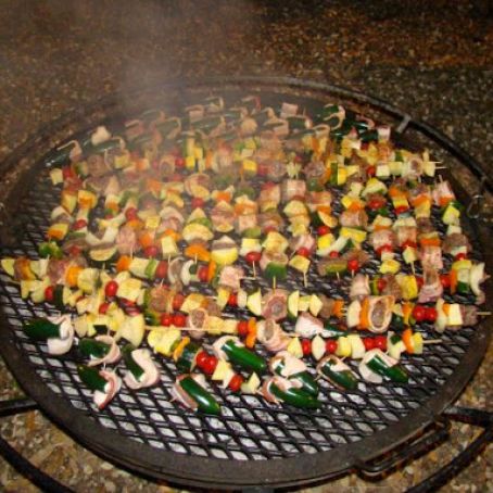 3-Ingredient Grilled Cream Cheese Stuffed Jalapeños with Bacon