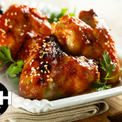 Daphne Oz’s Spicy Sheet Pan Sesame Chicken Wings with Broccoli