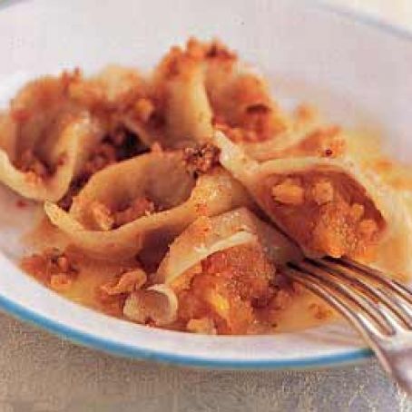 Apricot and Walnut Varenikis