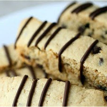 Peanut Butter Chocolate Chip Biscotti