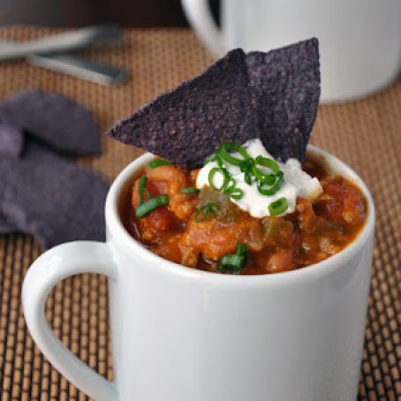 Pumpkin Turkey Chili