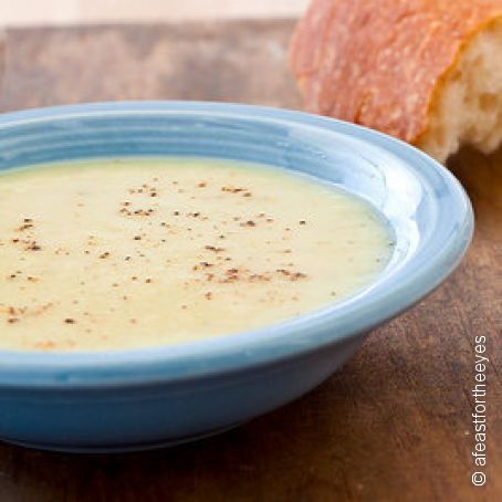 Cream of Celery Soup for Two