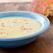 Cream of Celery Soup for Two