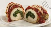 Healthified Stuffed Chicken Parmesan