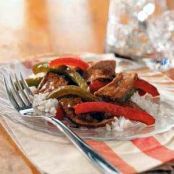 Beef Pepper Steak Gingered