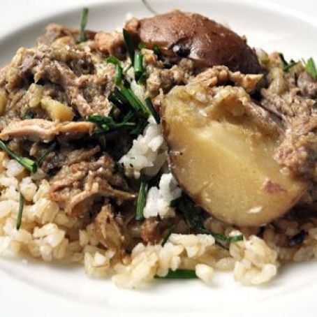 Slow Cooker Coconut & Green Curry Pork