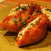 Jumbo Shells with Cheese Filling